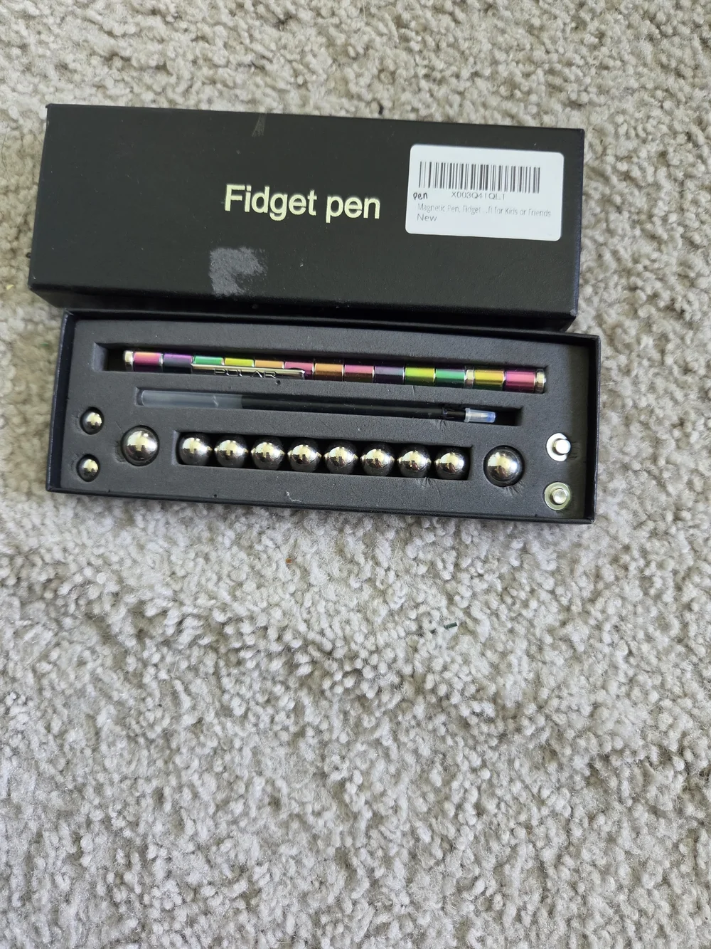 Multicolor Fidget Pen Set